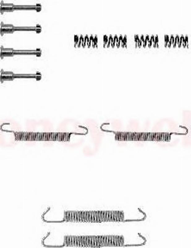 BENDIX 771063B - Kit accessori, Ganasce freno stazionamento autozon.pro