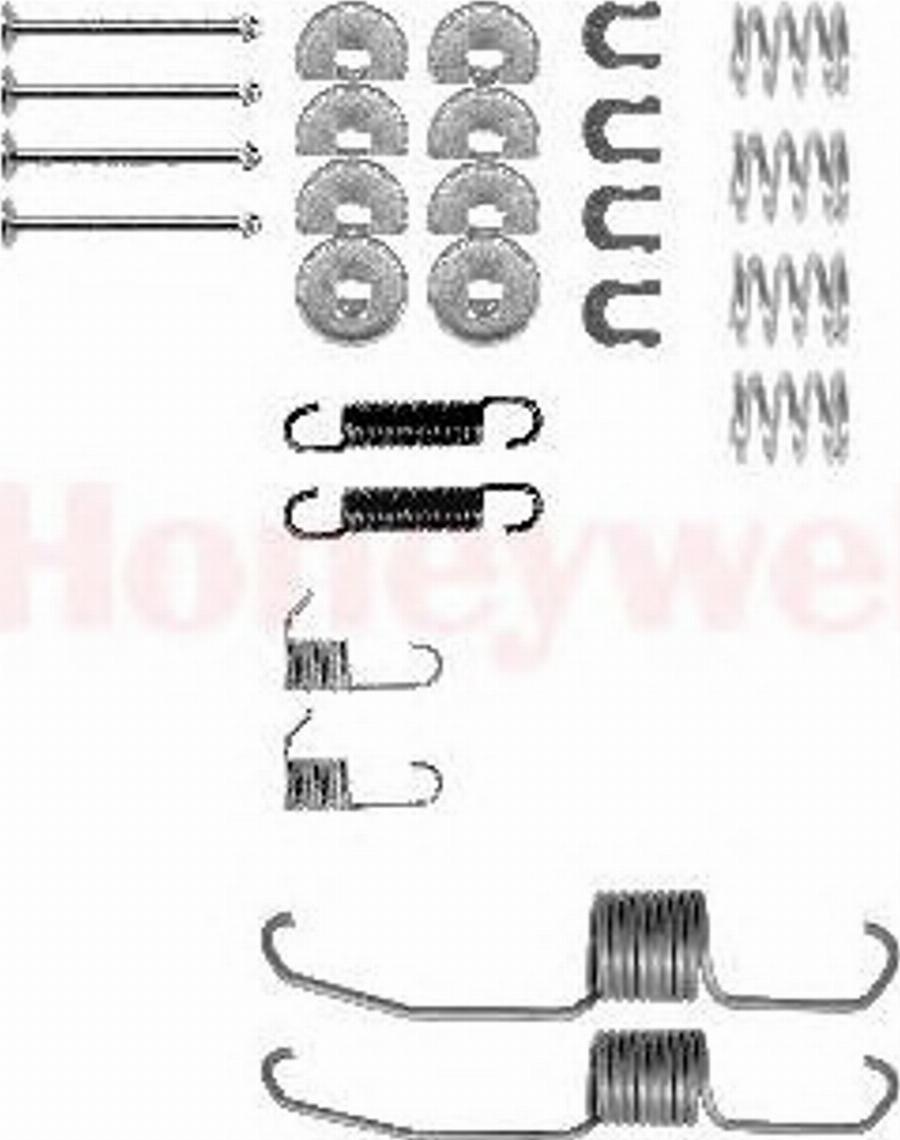 BENDIX 771080B - Kit accessori, Ganasce freno autozon.pro