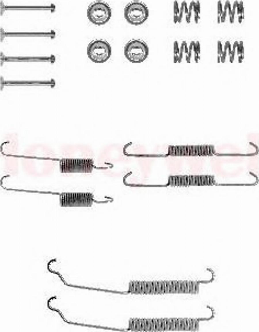 BENDIX 771147B - Kit accessori, Ganasce freno autozon.pro