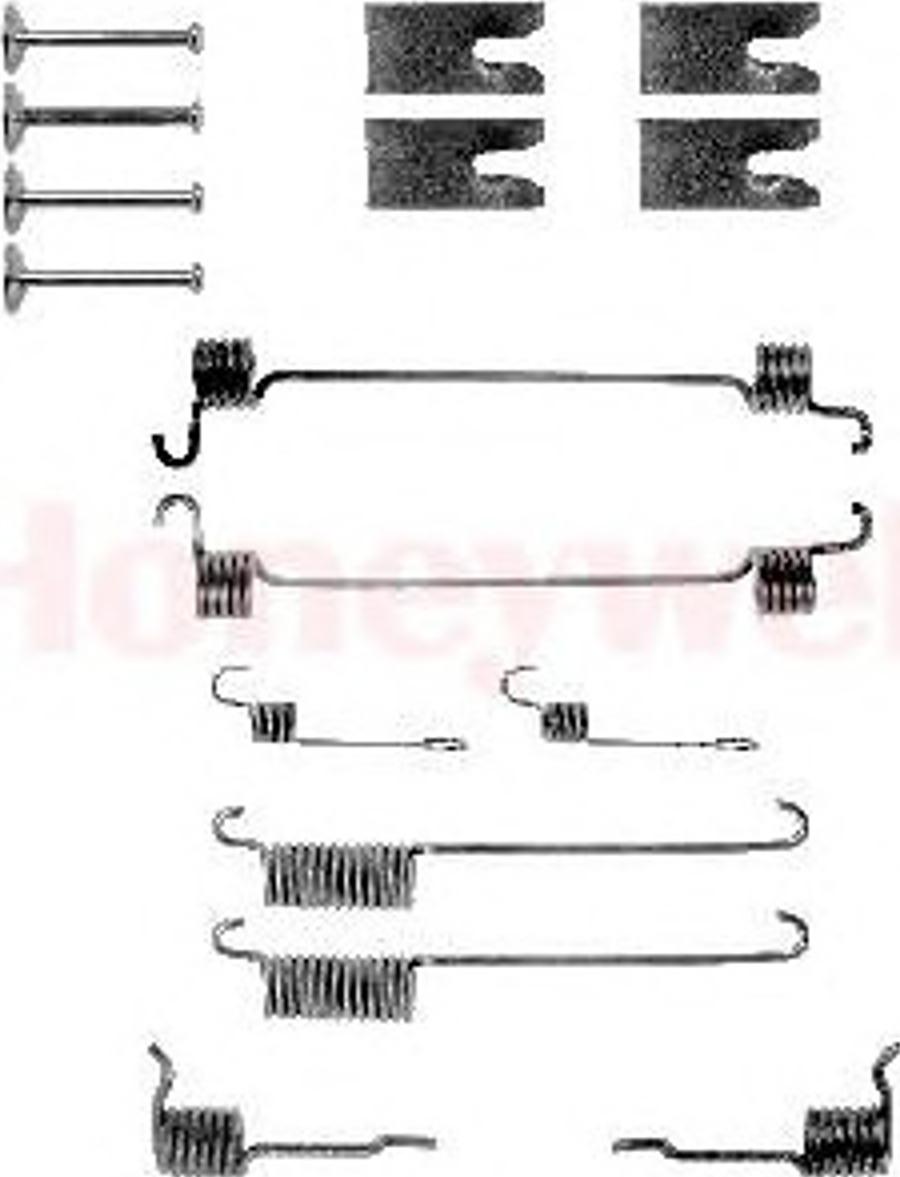 BENDIX 771150B - Kit accessori, Ganasce freno autozon.pro