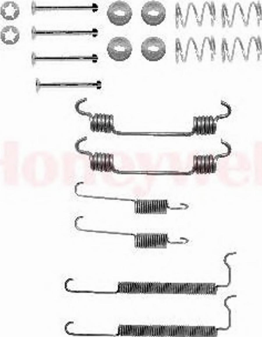 BENDIX 771175B - Kit accessori, Ganasce freno autozon.pro