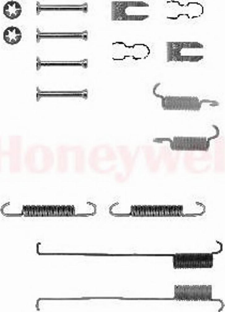 BENDIX 771266B - Kit accessori, Ganasce freno autozon.pro