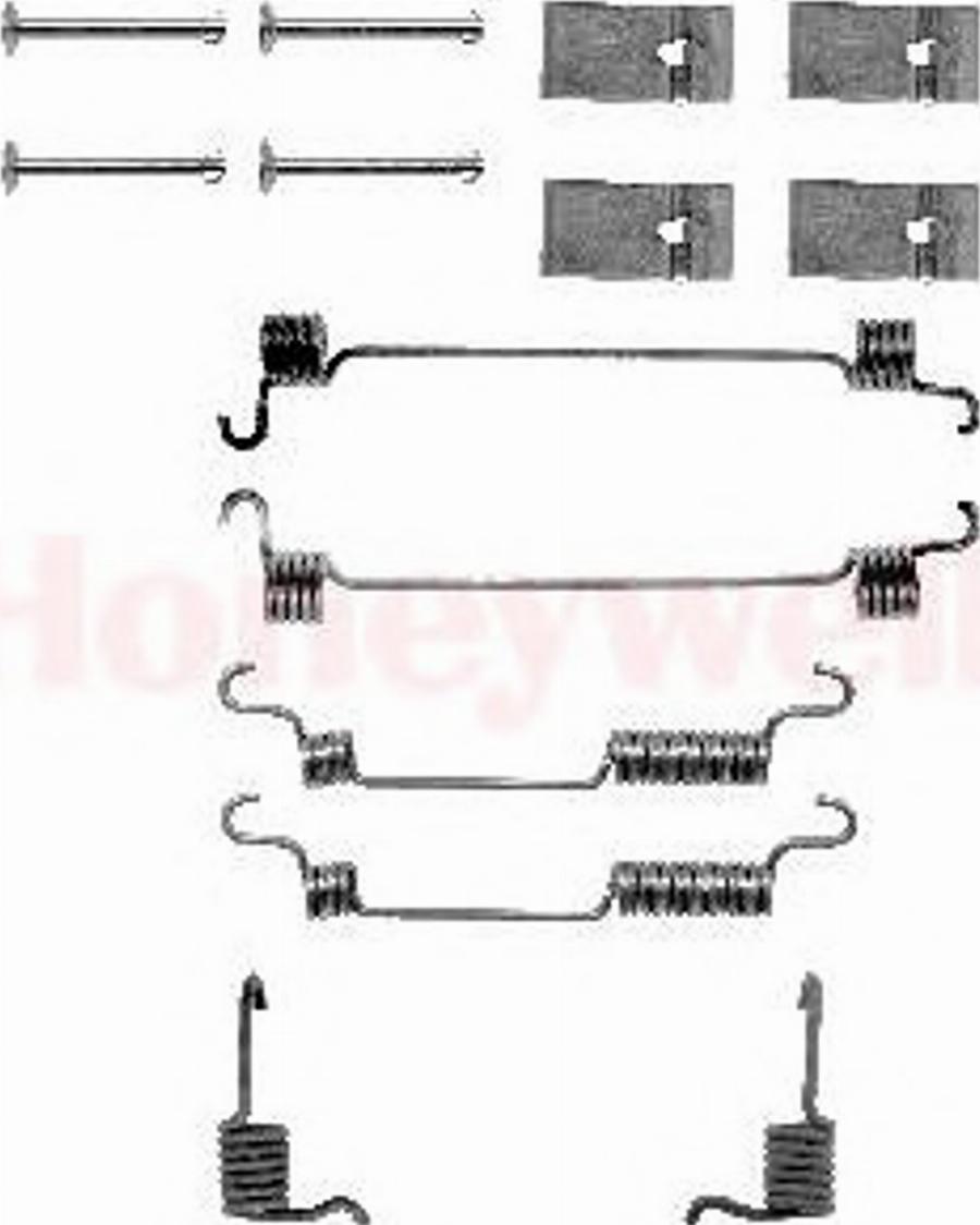 BENDIX 771260B - Kit accessori, Ganasce freno autozon.pro