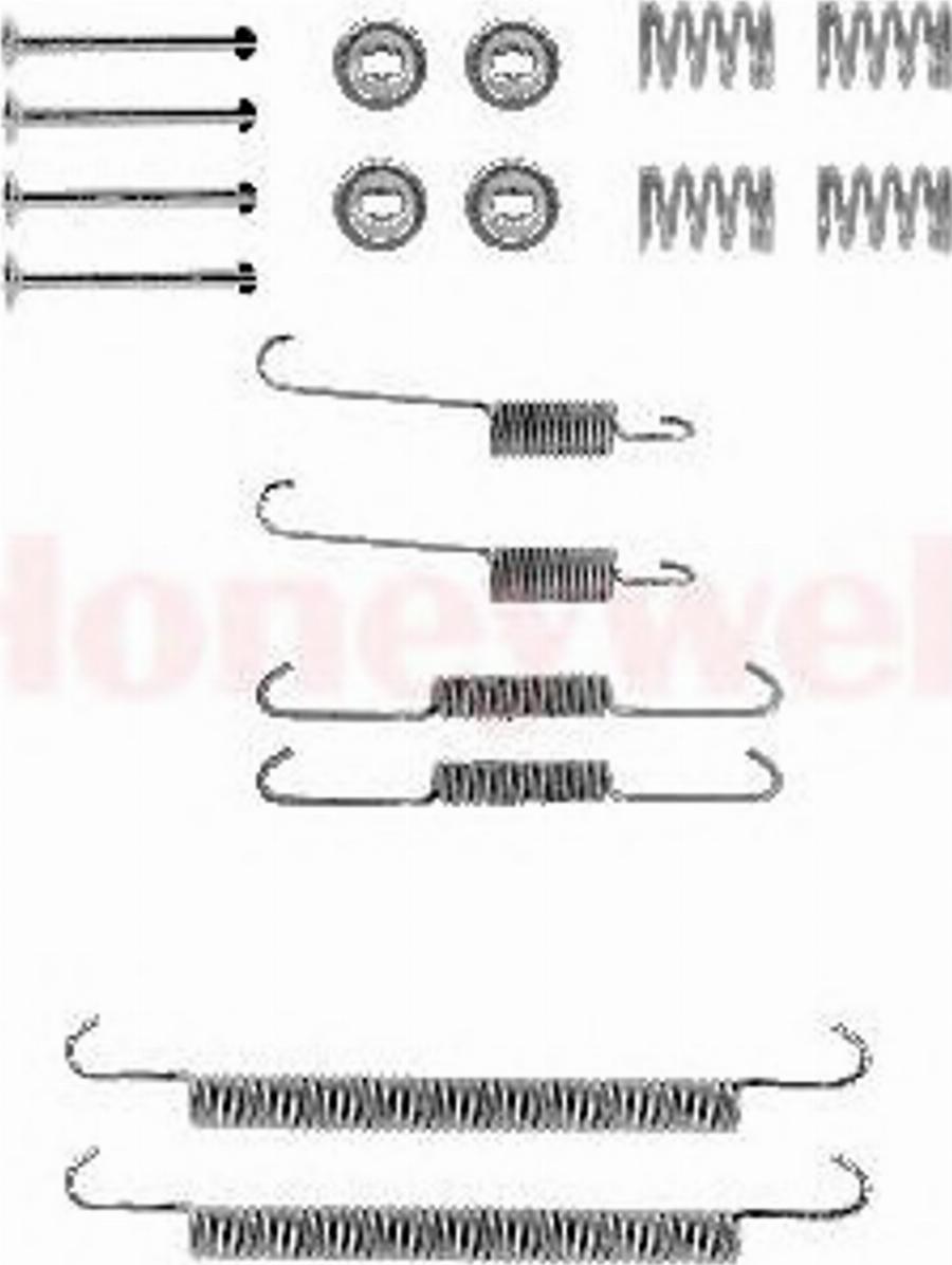 BENDIX 771285B - Kit accessori, Ganasce freno autozon.pro