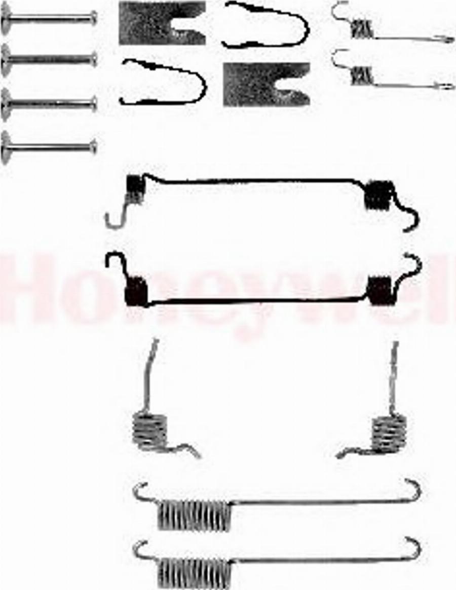 BENDIX 771286B - Kit accessori, Ganasce freno autozon.pro