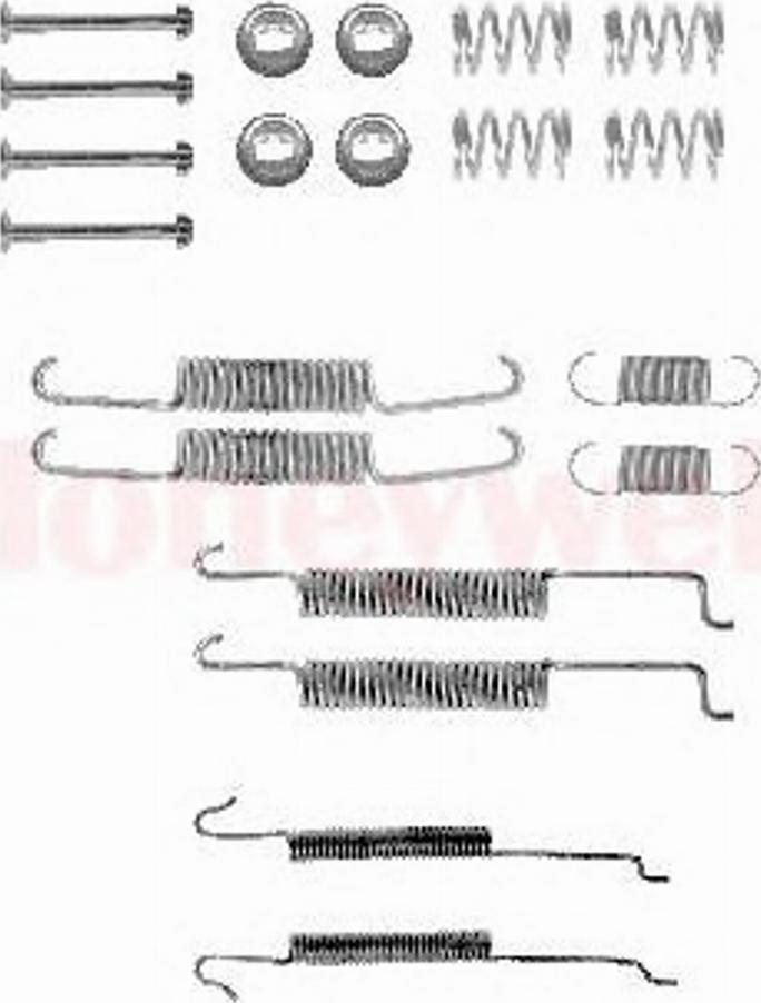 BENDIX 771239B - Kit accessori, Ganasce freno autozon.pro