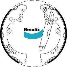 BENDIX BS5008 - Kit ganasce freno autozon.pro