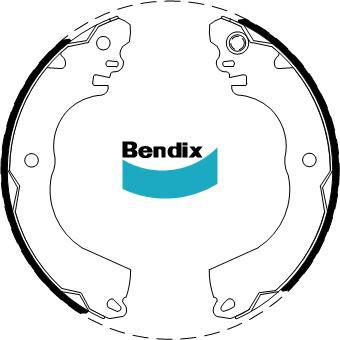 BENDIX BS5002 - Kit ganasce freno autozon.pro