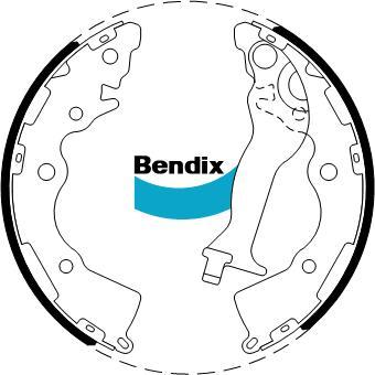 BENDIX BS5014 - Kit ganasce freno autozon.pro