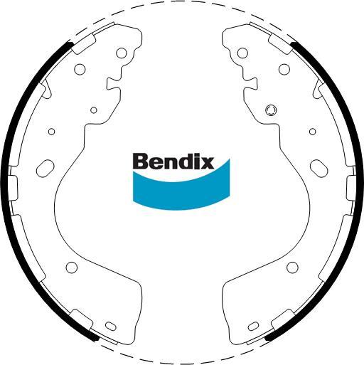 BENDIX BS5021 - Kit ganasce freno autozon.pro