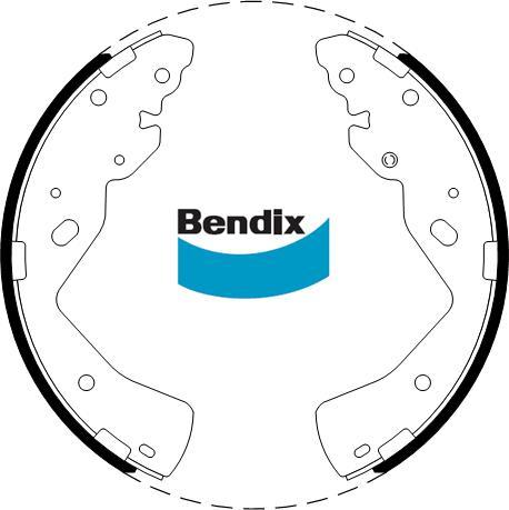 BENDIX BS5023 - Kit ganasce freno autozon.pro