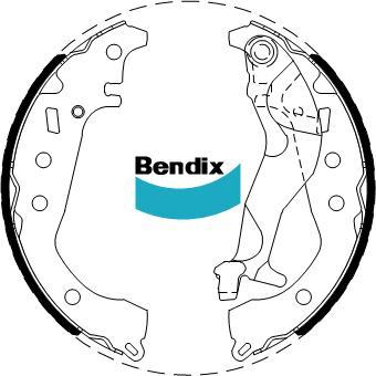 BENDIX BS5276 - Kit ganasce freno autozon.pro