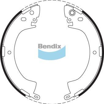 BENDIX BS1594 - Kit ganasce freno autozon.pro