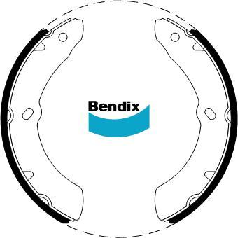 BENDIX BS1550 - Kit ganasce freno autozon.pro