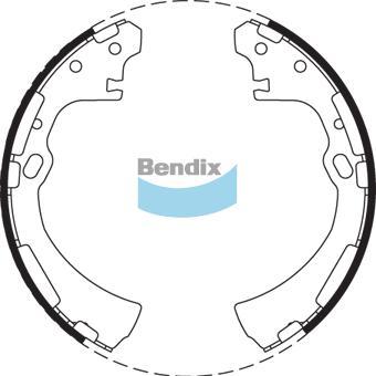 BENDIX BS1657 - Kit ganasce freno autozon.pro