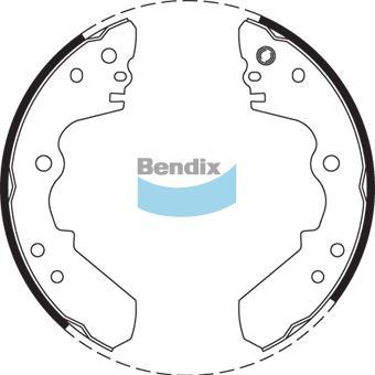 BENDIX BS1662 - Kit ganasce freno autozon.pro