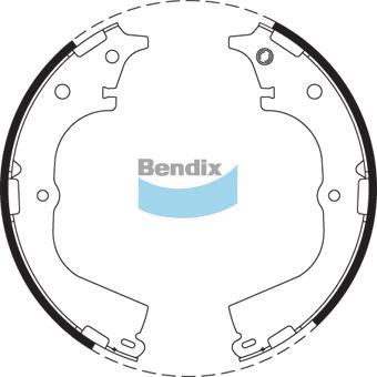 BENDIX BS1678 - Kit ganasce freno autozon.pro