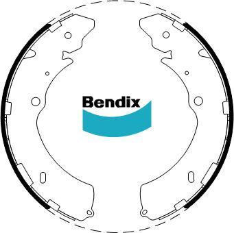 BENDIX BS1793 - Kit ganasce freno autozon.pro