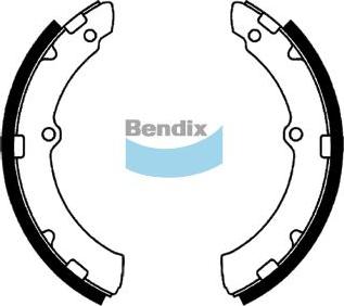 BENDIX BS1746 - Kit ganasce freno autozon.pro