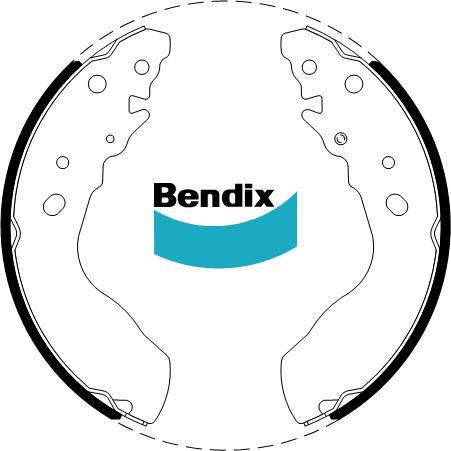 BENDIX BS1758 - Kit ganasce freno autozon.pro