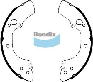 BENDIX BS1757 - Kit ganasce freno autozon.pro