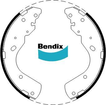 BENDIX BS1769 - Kit ganasce freno autozon.pro