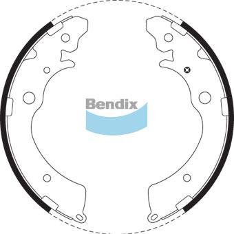 BENDIX BS1764 - Kit ganasce freno autozon.pro