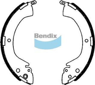 BENDIX BS1760 - Kit ganasce freno autozon.pro