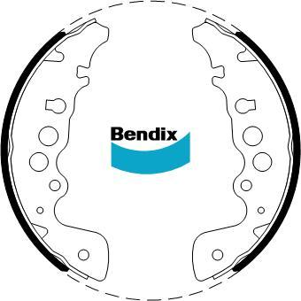 BENDIX BS1787 - Kit ganasce freno autozon.pro