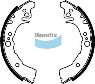 BENDIX BS1772 - Kit ganasce freno autozon.pro