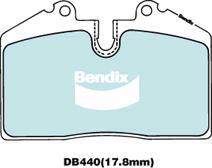 BENDIX DB440 MKT - Kit pastiglie freno, Freno a disco autozon.pro