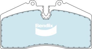 BENDIX DB439 MKT - Kit pastiglie freno, Freno a disco autozon.pro