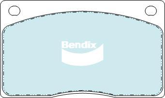 BENDIX DB585 MKT - Kit pastiglie freno, Freno a disco autozon.pro