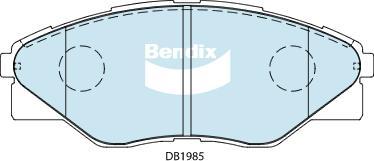 BENDIX DB1985 4WD - Kit pastiglie freno, Freno a disco autozon.pro