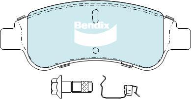 BENDIX DB1923 EURO+ - Kit pastiglie freno, Freno a disco autozon.pro