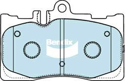 BENDIX DB1496 GCT - Kit pastiglie freno, Freno a disco autozon.pro