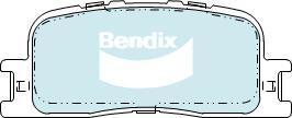 BENDIX DB1463 4WD - Kit pastiglie freno, Freno a disco autozon.pro