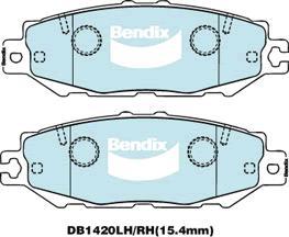 BENDIX DB1420 GCT - Kit pastiglie freno, Freno a disco autozon.pro