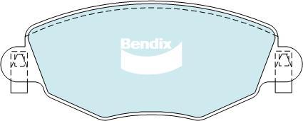 BENDIX DB1479 GCT - Kit pastiglie freno, Freno a disco autozon.pro