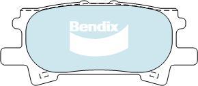 BENDIX DB1518 4WD - Kit pastiglie freno, Freno a disco autozon.pro