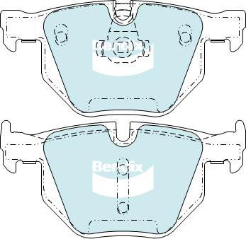 BENDIX DB1694 GCT - Kit pastiglie freno, Freno a disco autozon.pro