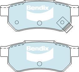 BENDIX DB1195 GCT - Kit pastiglie freno, Freno a disco autozon.pro