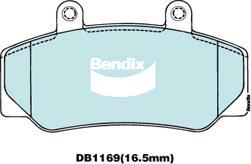 BENDIX DB1169 GCT - Kit pastiglie freno, Freno a disco autozon.pro