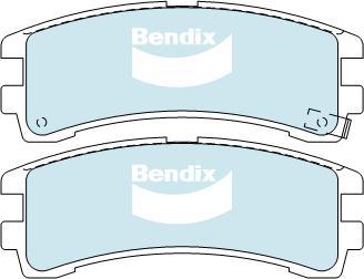 BENDIX DB1175 GCT - Kit pastiglie freno, Freno a disco autozon.pro