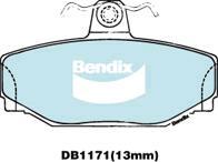 BENDIX DB1171 GCT - Kit pastiglie freno, Freno a disco autozon.pro