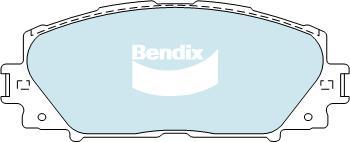 BENDIX DB1820 UP - Kit pastiglie freno, Freno a disco autozon.pro