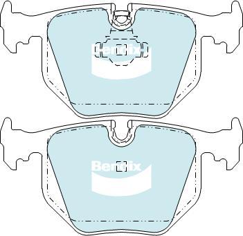 BENDIX DB1397 4WD - Kit pastiglie freno, Freno a disco autozon.pro