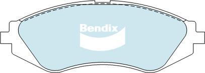 BENDIX DB1347 GCT - Kit pastiglie freno, Freno a disco autozon.pro