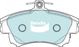 BENDIX DB1381 GCT - Kit pastiglie freno, Freno a disco autozon.pro