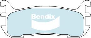 BENDIX DB1291 GCT - Kit pastiglie freno, Freno a disco autozon.pro